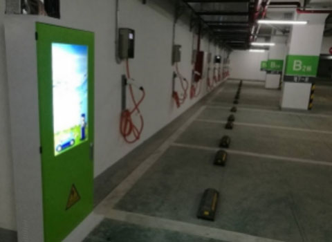 西鄉天福華府充電站7KW交流充電樁 西鄉天福華府充電站7KW交流充電樁