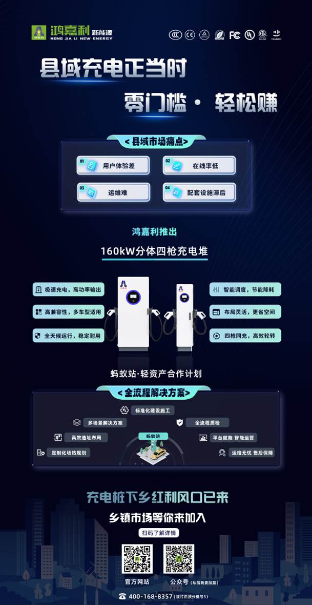 輕投資 高回報 穩(wěn)收益 | 充電樁下鄉(xiāng)紅利，穩(wěn)賺縣域充電市場！(圖2)